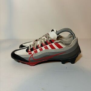 Size 7.5 - Nike Vapor Edge Pro 360 Cleats Black/White-Red Mens Football Cleats.
